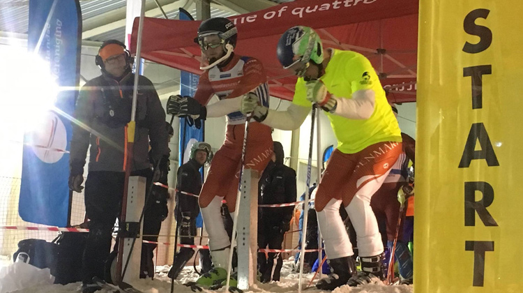 Kristian mistede syn og nyrefunktion - nu er målet at deltage i VM i alpint skiløb i 2019!