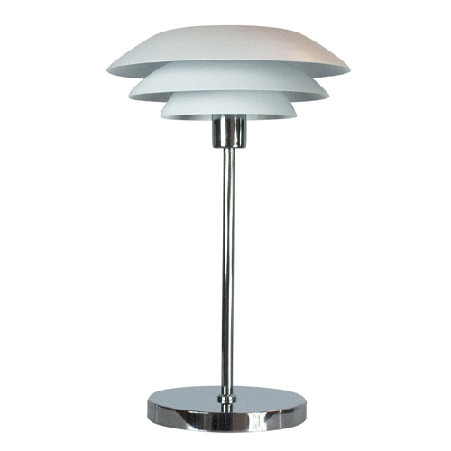 Dyberg Larsen - DL20 Bordlampe - Hvid