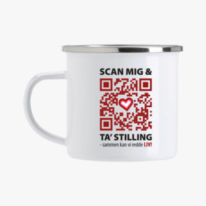 Emaljekrus - Scan mig & ta' stilling